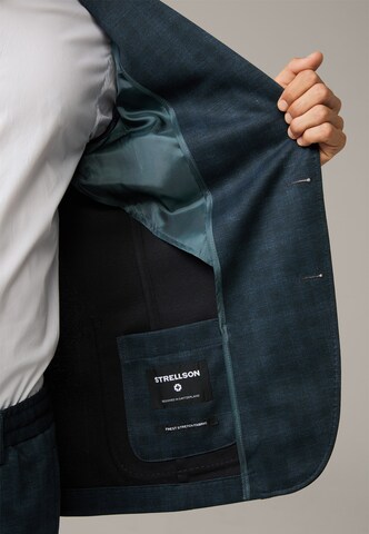 STRELLSON Slim fit Colbert 'Acon' in Blauw