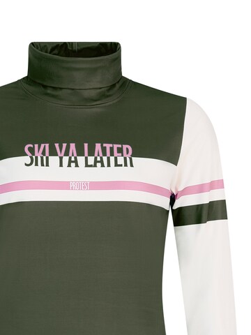 PROTEST Athletic Sweatshirt 'PRTCreate' in Green