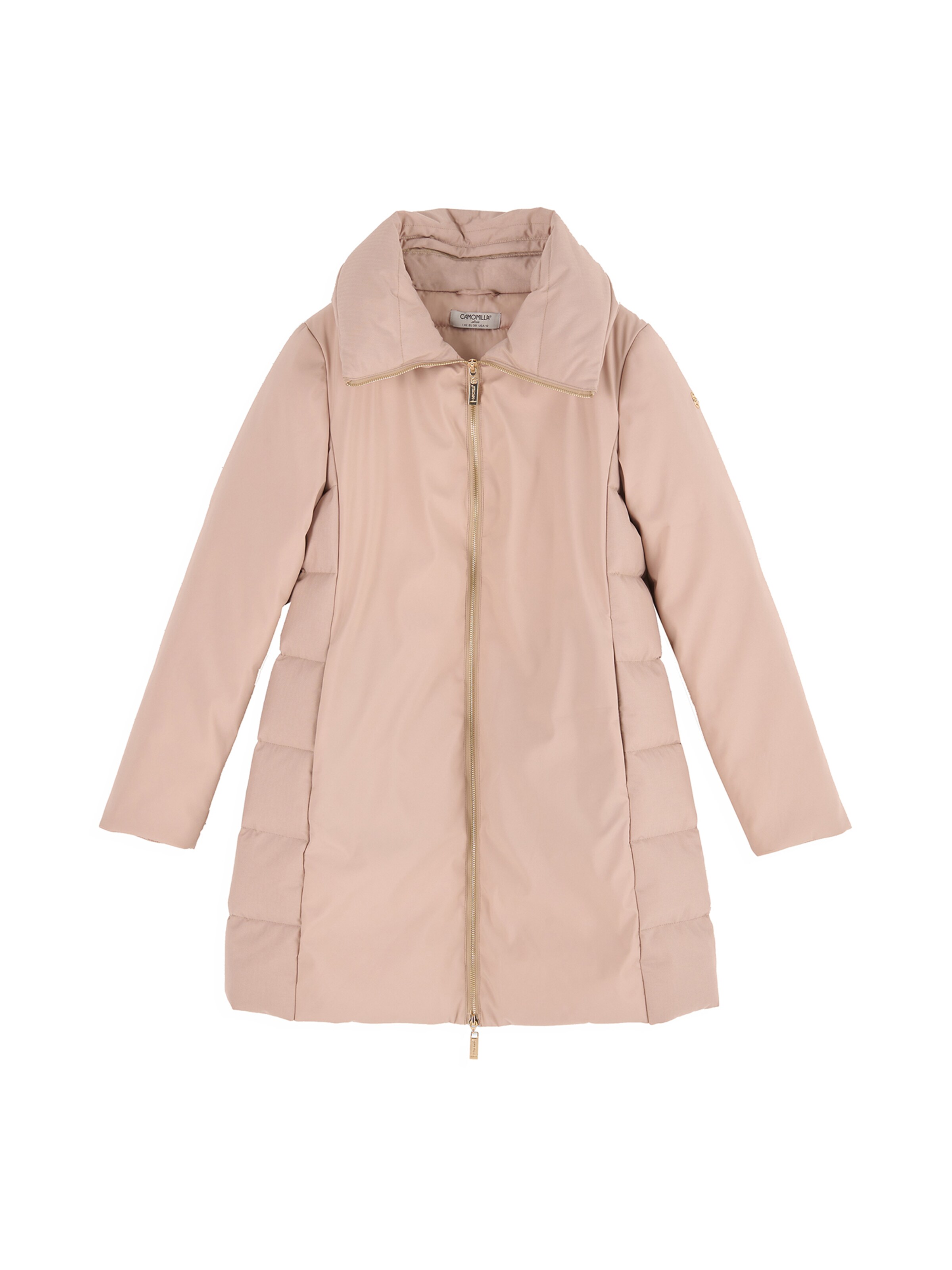 Giacca invernale di Camomilla Italia in beige: frontale