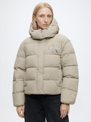 Calvin Klein Jeans Téli dzseki - barna: elől