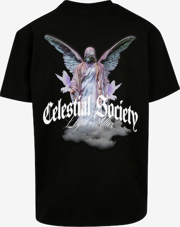 MJ Gonzales T-Shirt 'Divine Wings' in Schwarz