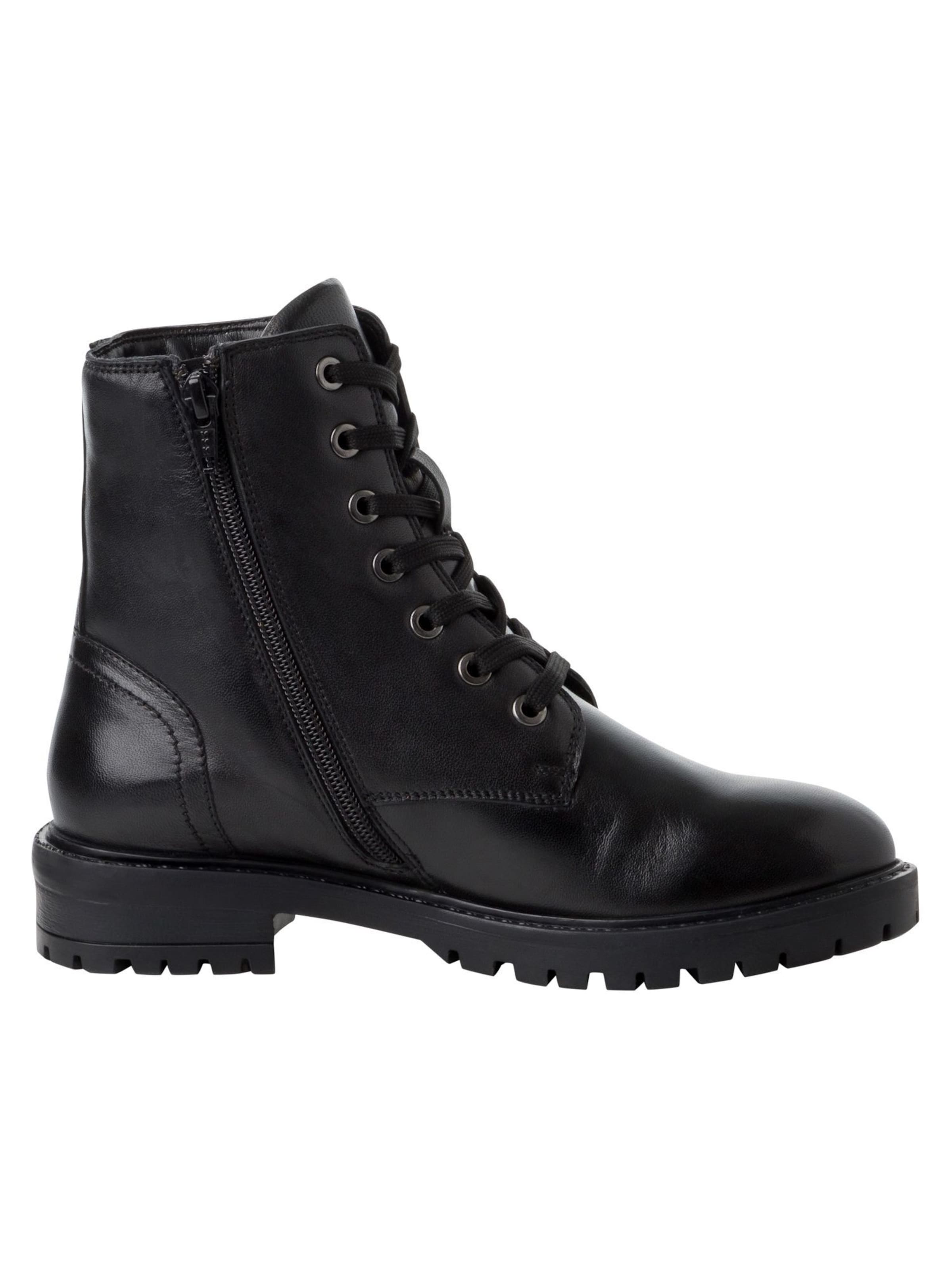 Bottines à lacets s.Oliver en noir