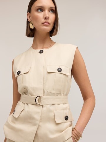 Gilet da completo di MOTIVI in beige