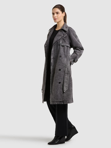 Manteau mi-saison 'Enza' khujo en noir