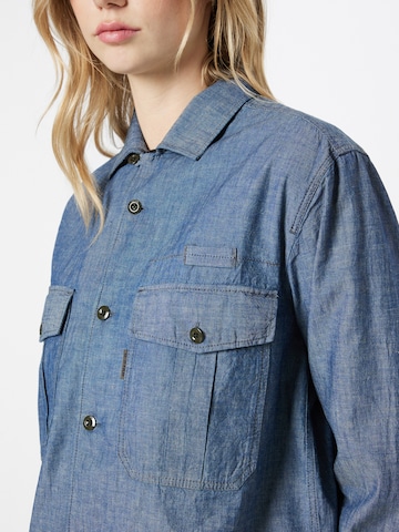 G-Star RAW Blouse 'Officer' in Blue