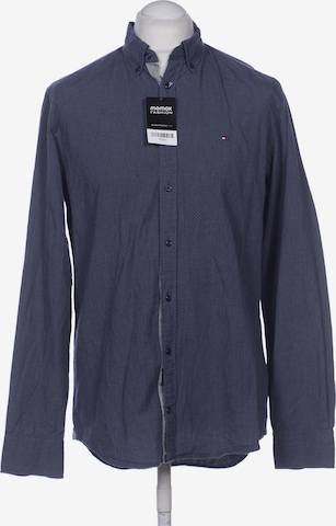 TOMMY HILFIGER Hemd M in Blau: Vorderseite