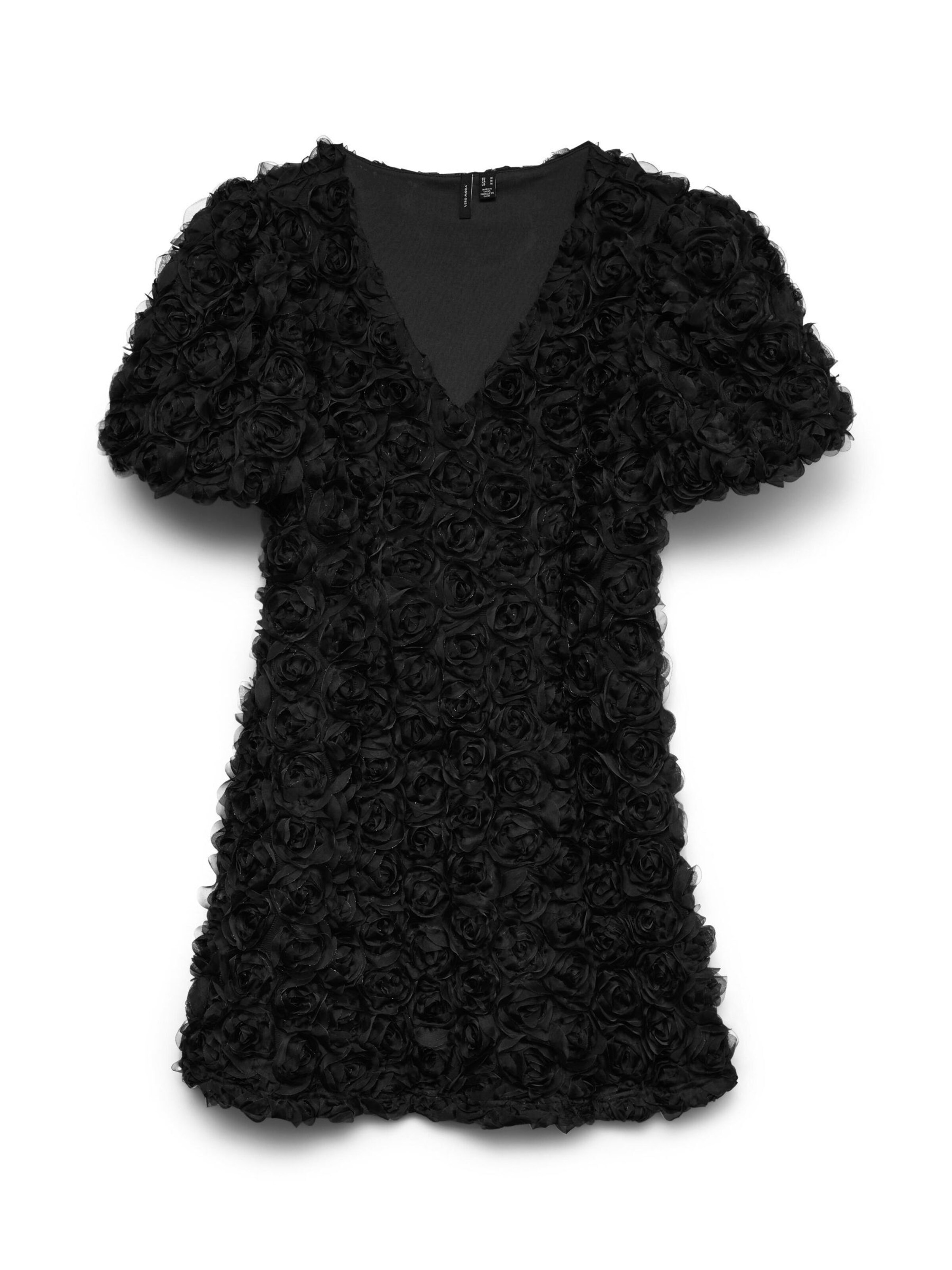 Robe de cocktail 'VMSILJA' VERO MODA en noir : devant