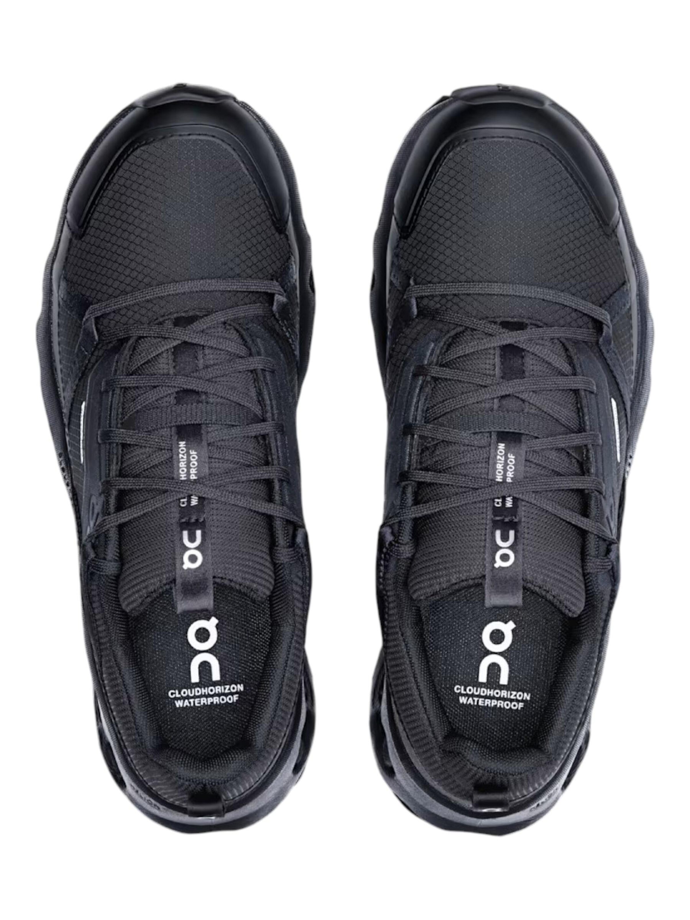 On Running Athletic Shoes in Black