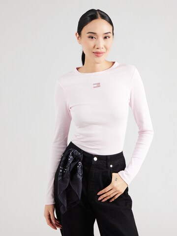 Tommy Jeans Shirt in Pink: Vorderseite