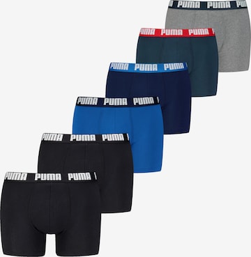 PUMA Boxershorts 'Everyday' in Blauw: voorkant