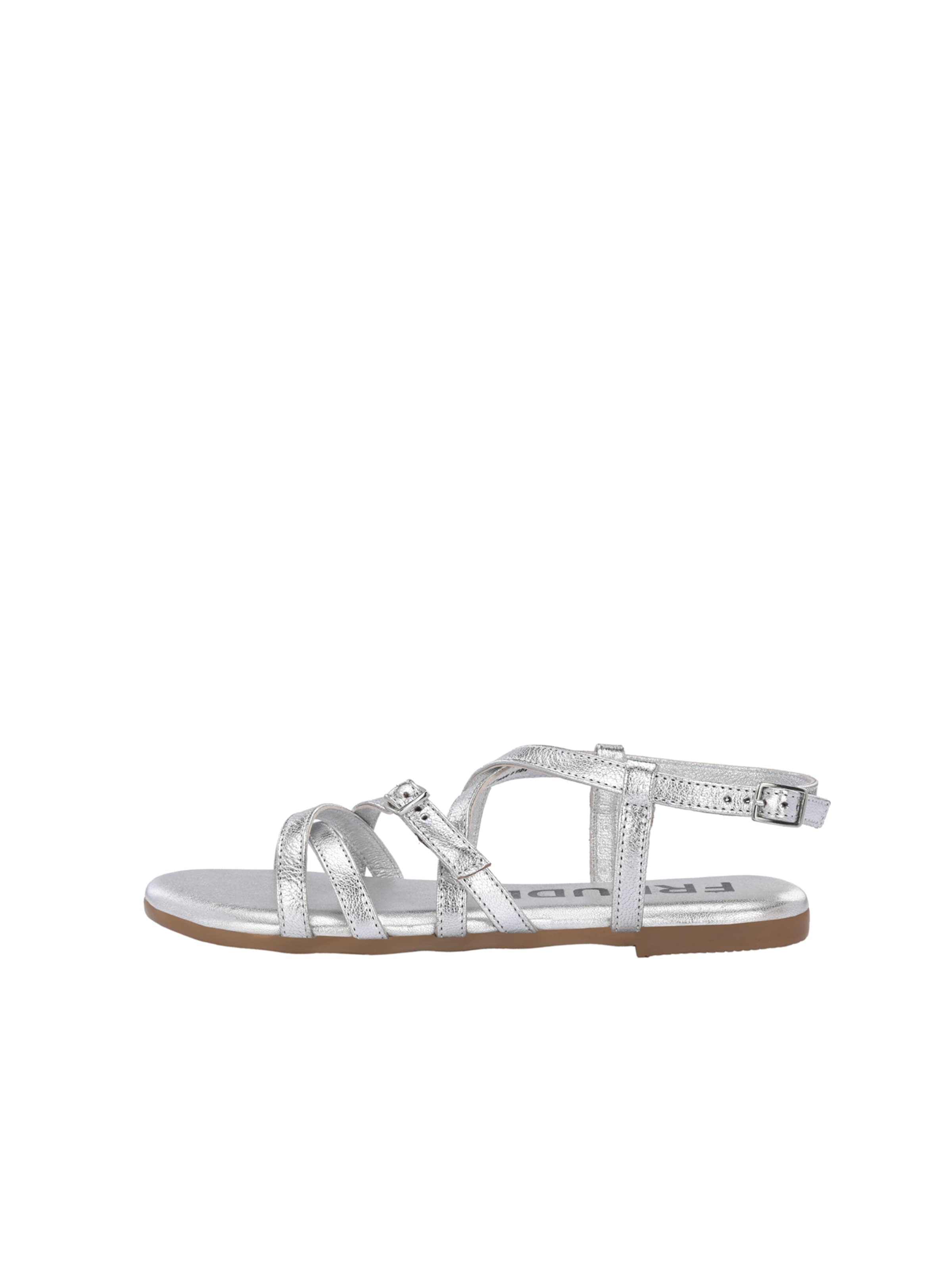 FREUDE Sandalen met riem 'Antares' in Zilver
