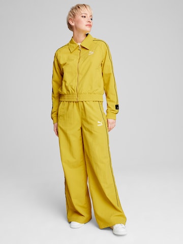 PUMA Between-Season Jacket 'PLAY LOUD T7' in Yellow
