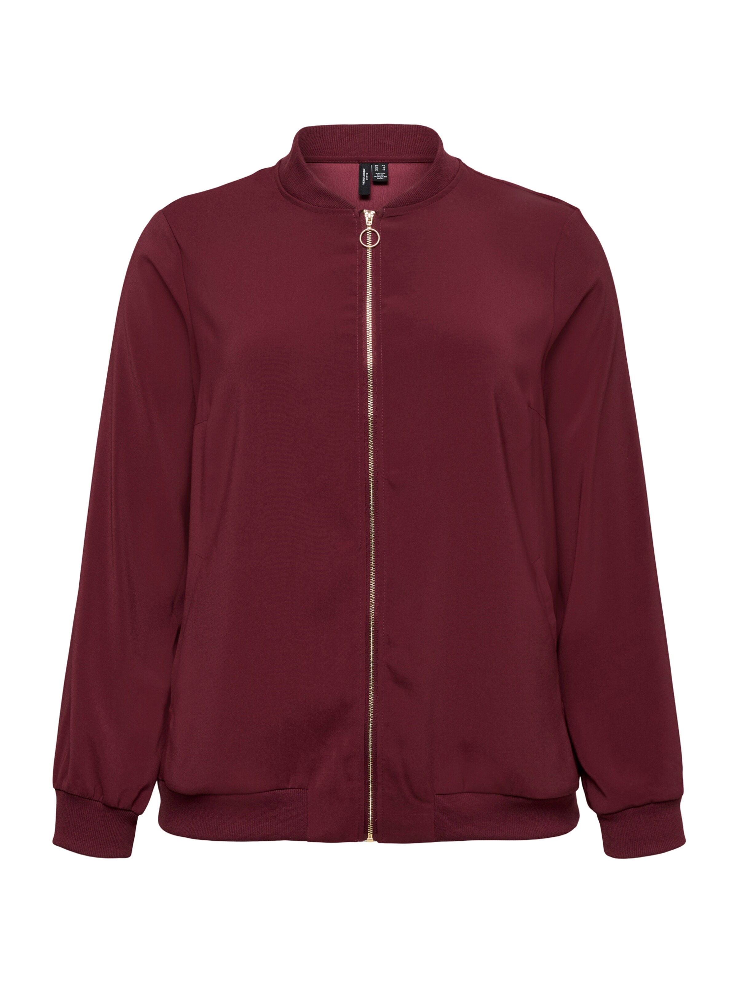 Vero Moda Curve Between-season jacket in Red: front