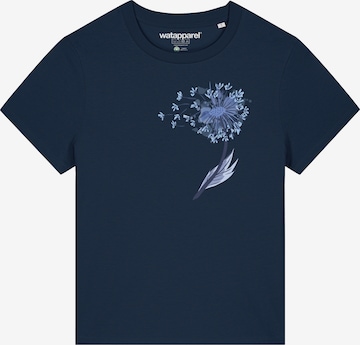 Watapparel Shirt 'Dandelion' in Blue: front