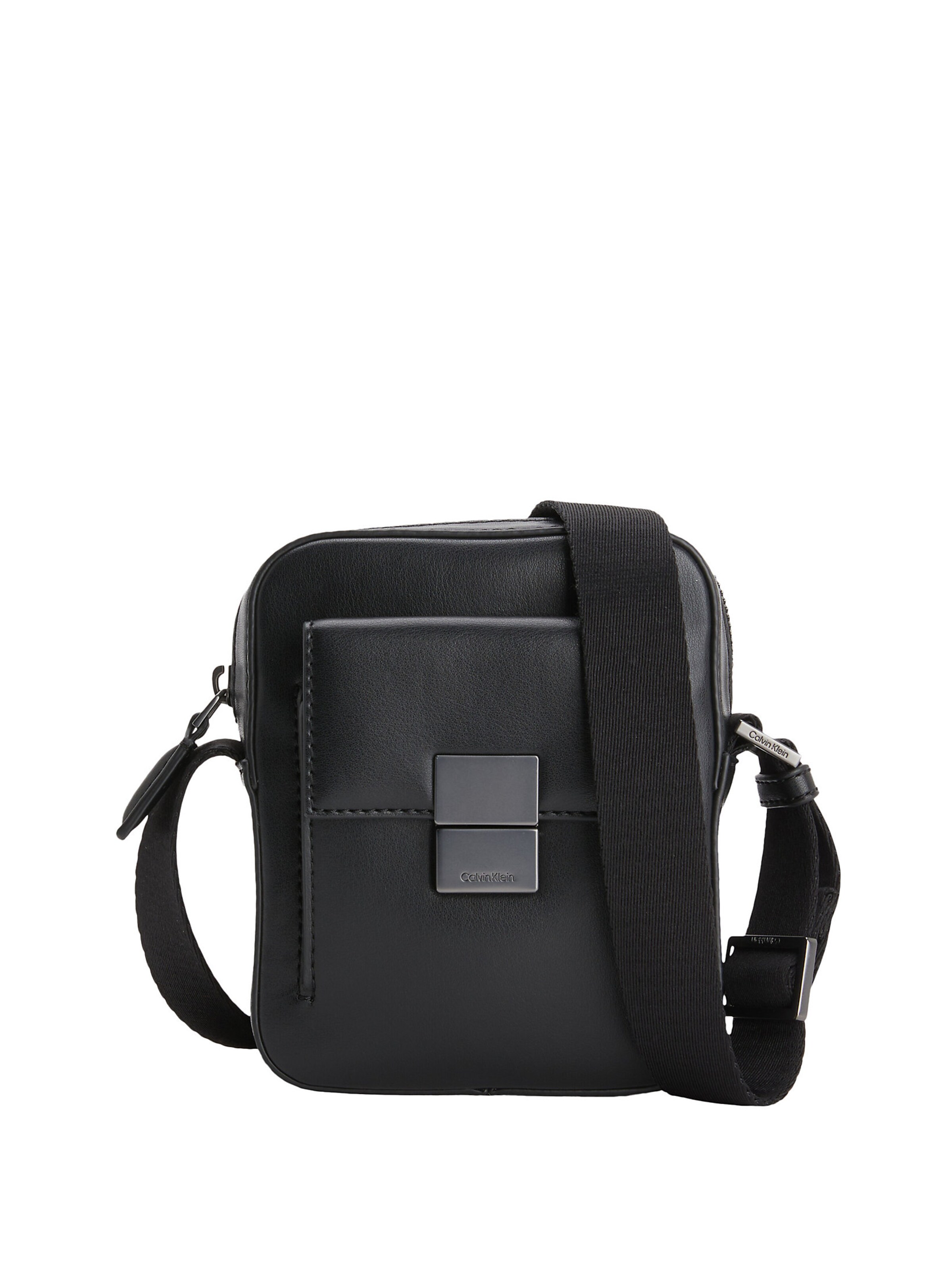 Calvin Klein Crossbody Bag in Black: front