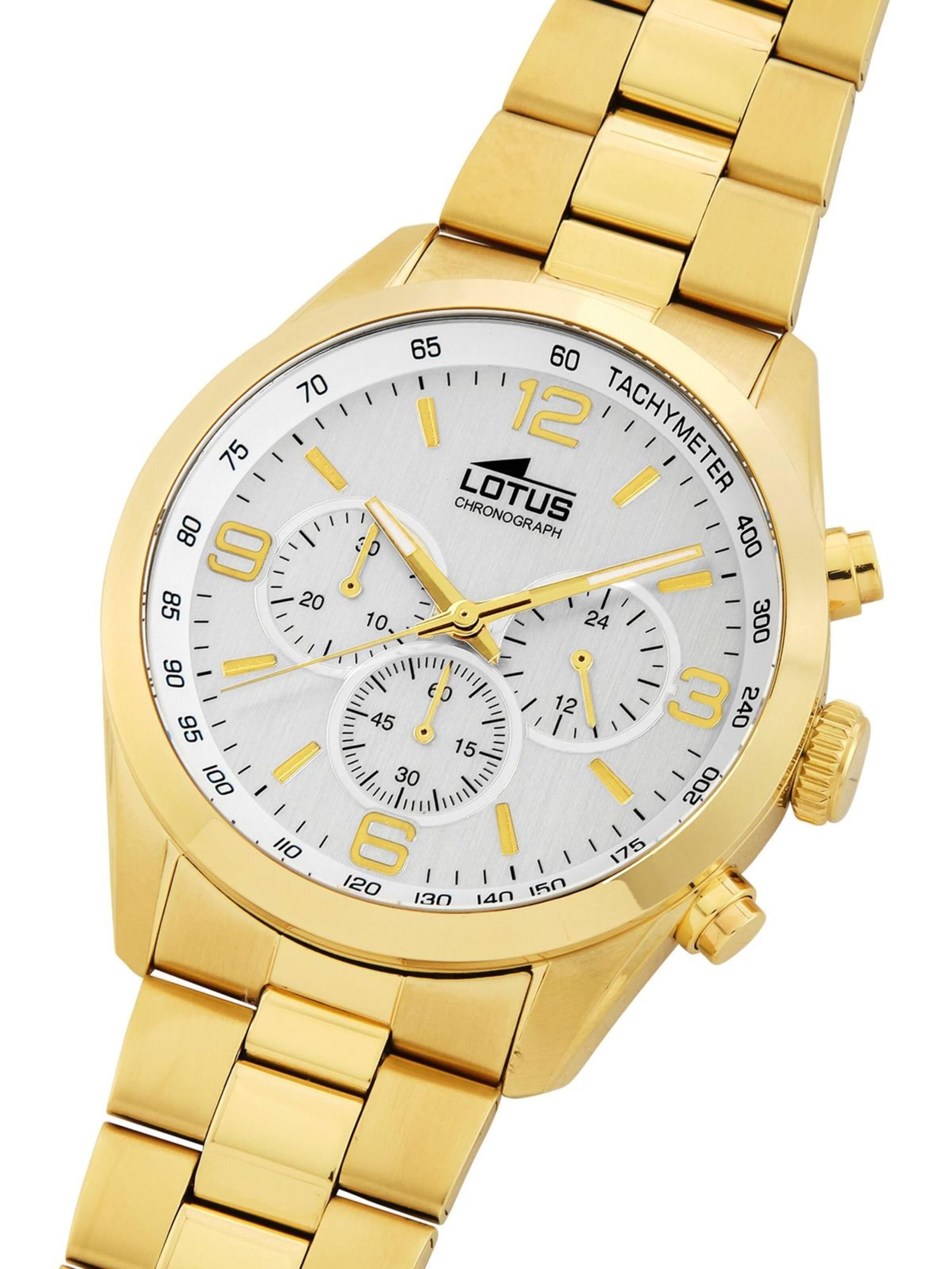 Lotus Analoog horloge 'Chronograph Chrono' in Zilver
