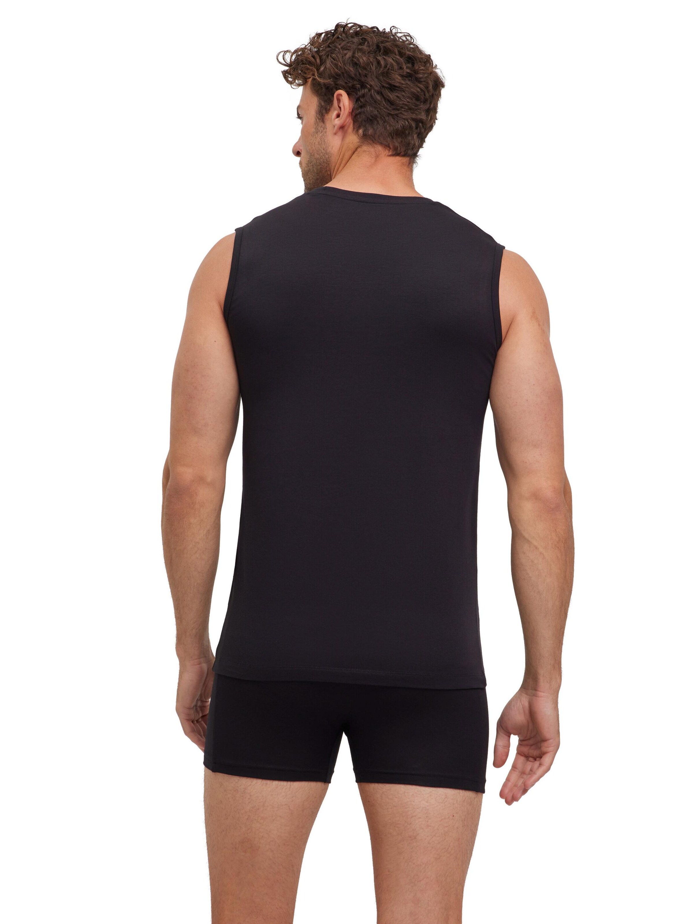FALKE Undershirt '2-Pack' in Black