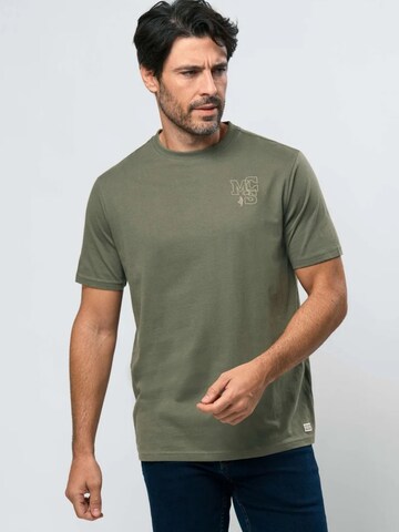 MCS Regular Fit T-Shirt 'Nigel ' in Grün: Vorderseite
