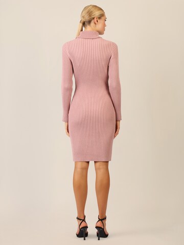 APART Knitted dress in Pink