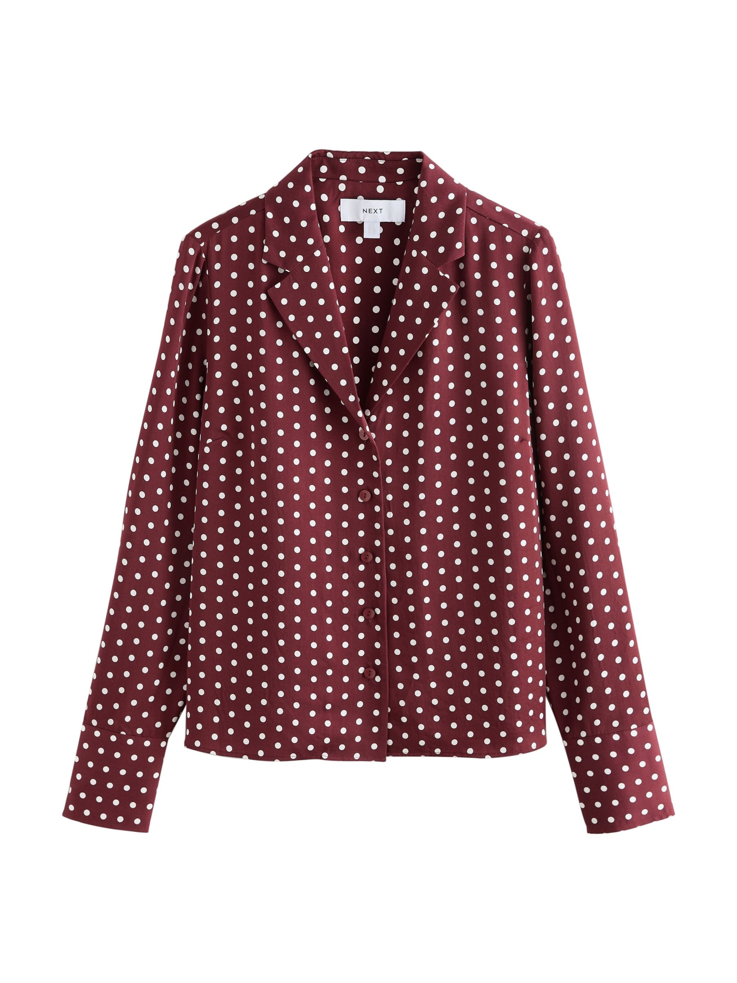 Next Bluse i rød: forside