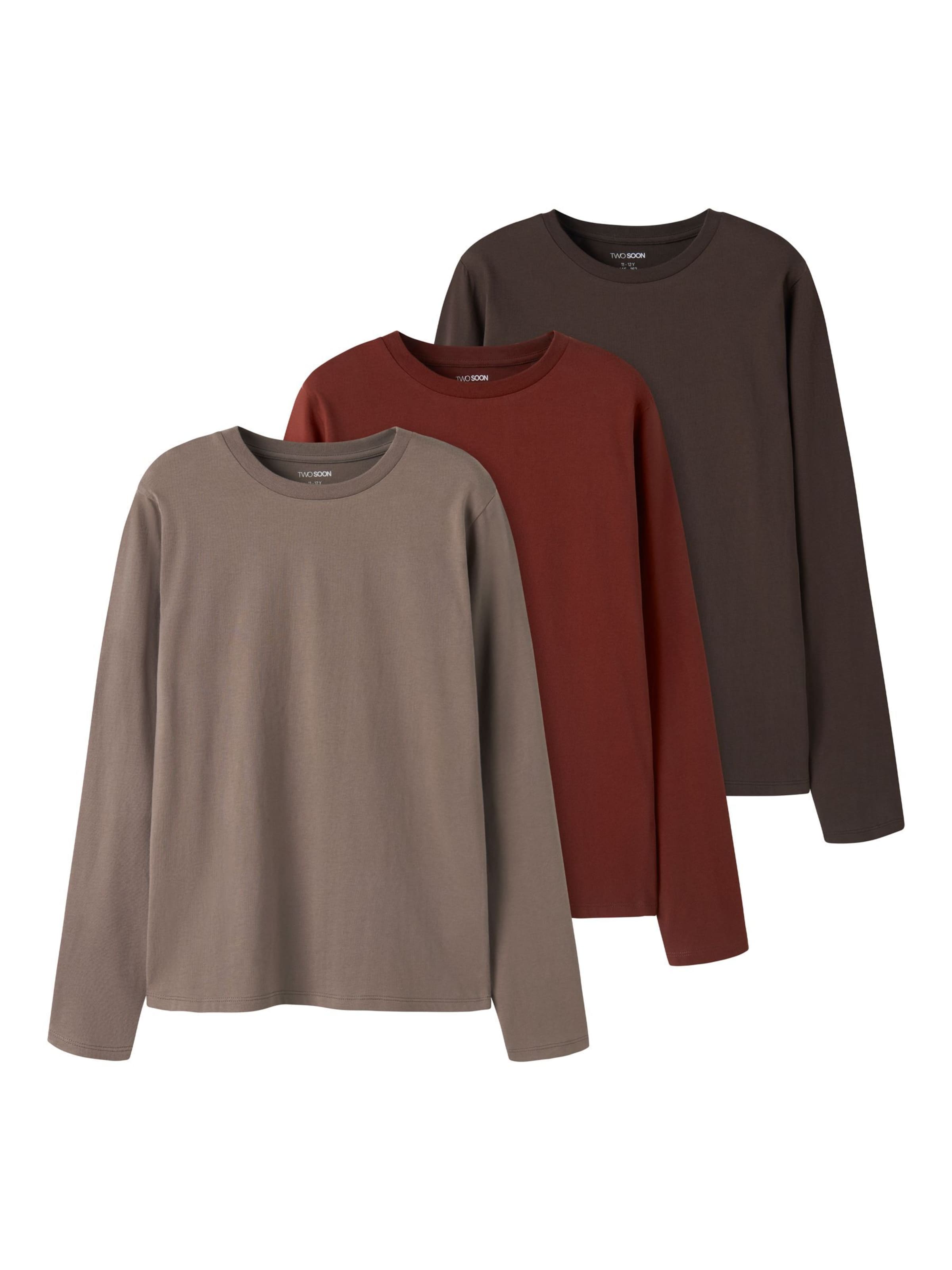 TWO SOON Shirt in Gemengde kleuren: voorkant