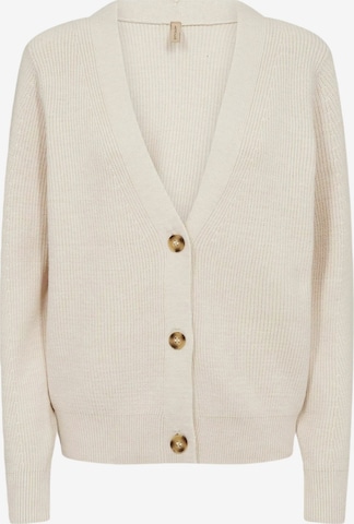 Soyaconcept Strickjacke in Weiß: Vorderseite