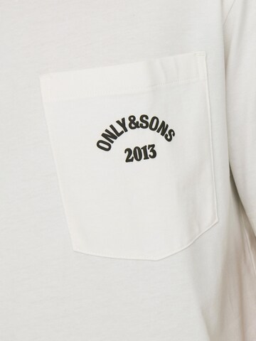 Only & Sons Shirt 'ONSArchie' in White