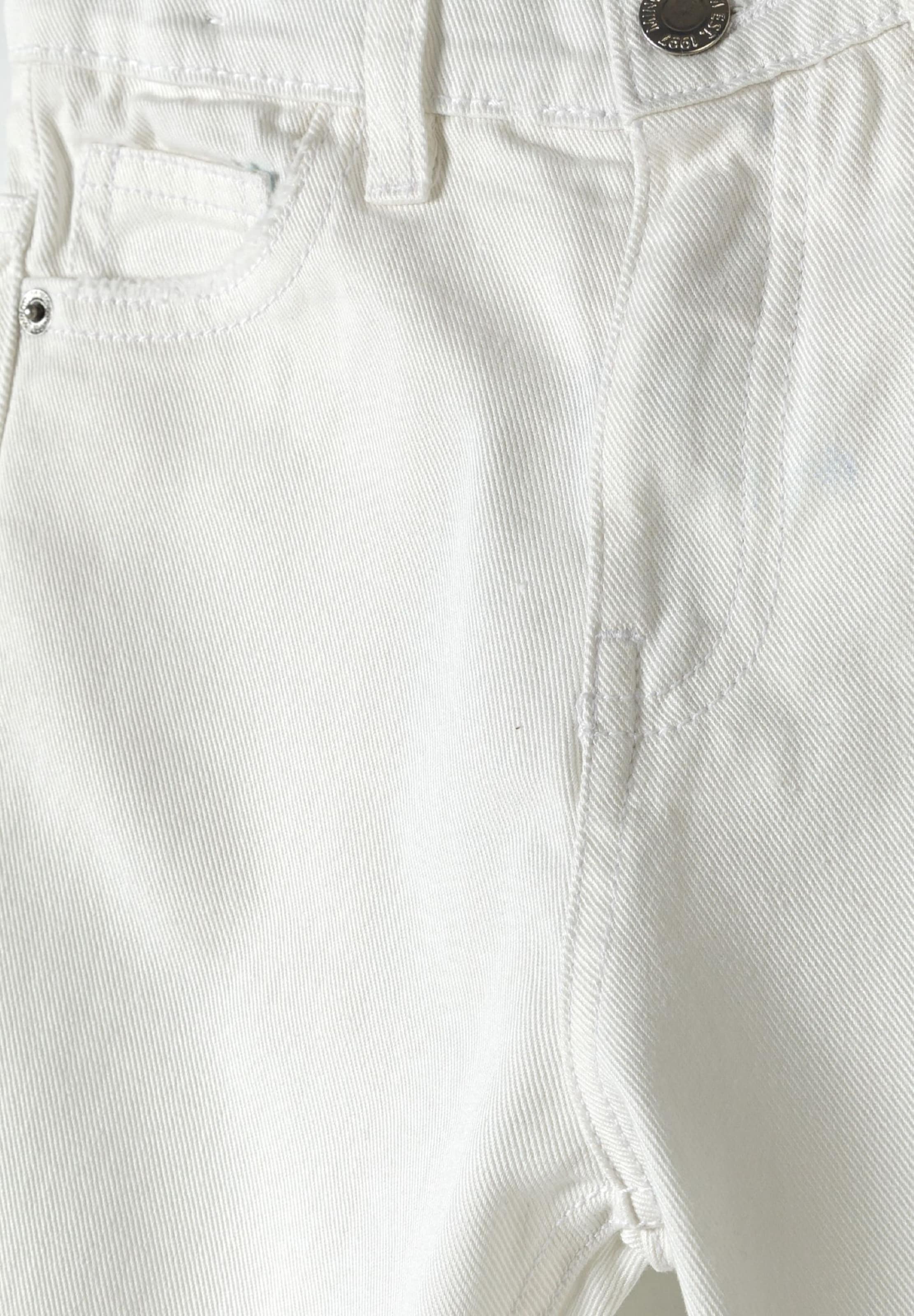 MINOTI Szabványos Nadrág - fehér