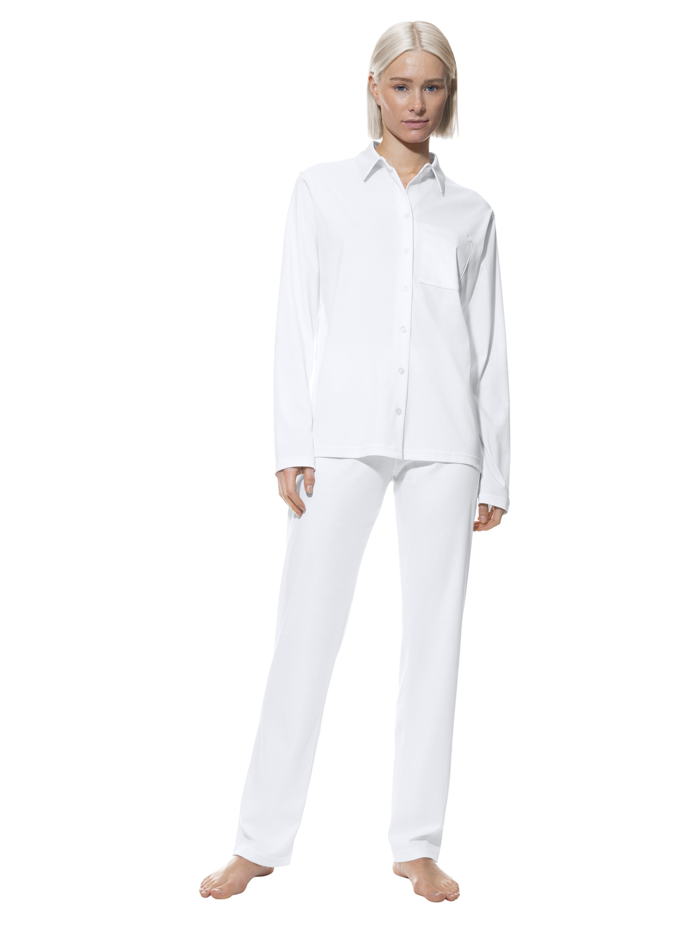 Pyjama 'Serie Malea' Mey en blanc