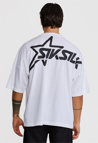 SikSilk - Camiseta en blanco: frente