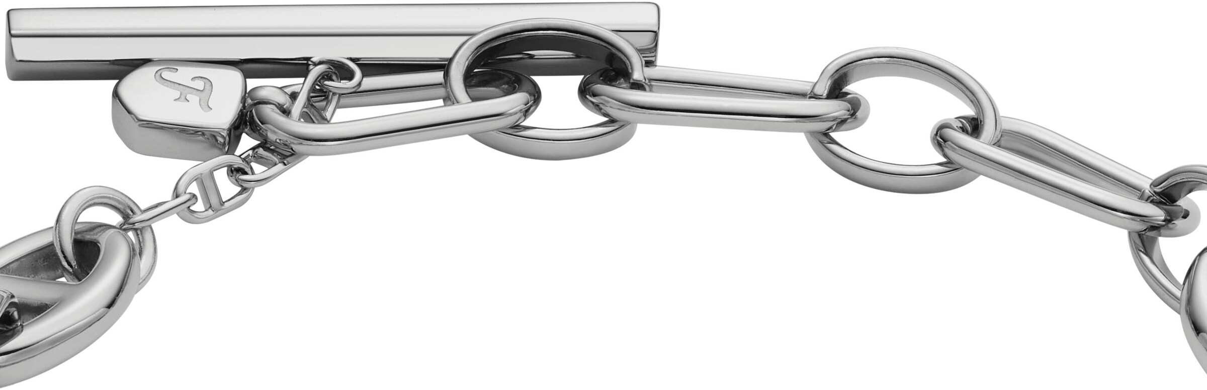 FOSSIL Armband 'Heritage' in Silber