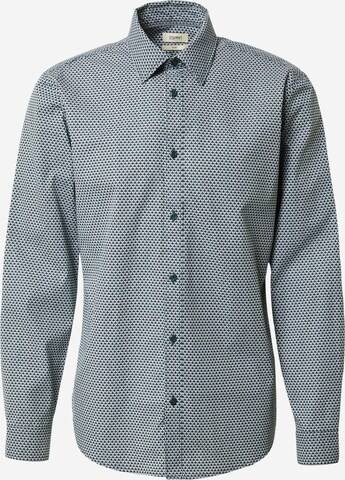 ESPRIT Regular fit Button Up Shirt in Black: front