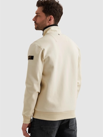 Felpa 'PME LEGEND - Sweat jacket with stand-up collar and zipper closure' di PME Legend in beige