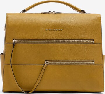 Piquadro Laptoptasche in Gelb: Vorderseite