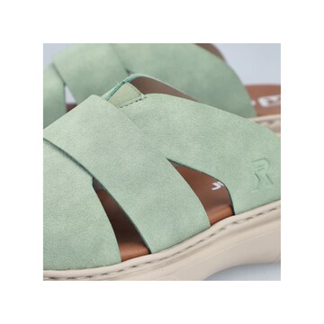 Mule ' V3089 ' Rieker en vert