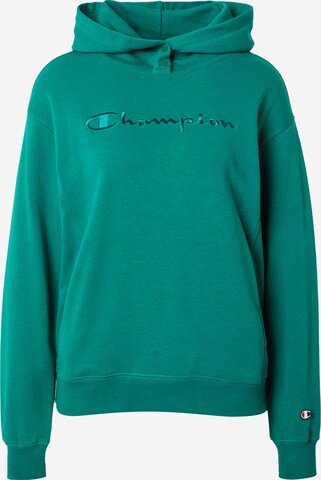 Champion Authentic Athletic Apparel Sweatshirt 'Legacy' in Groen: voorkant