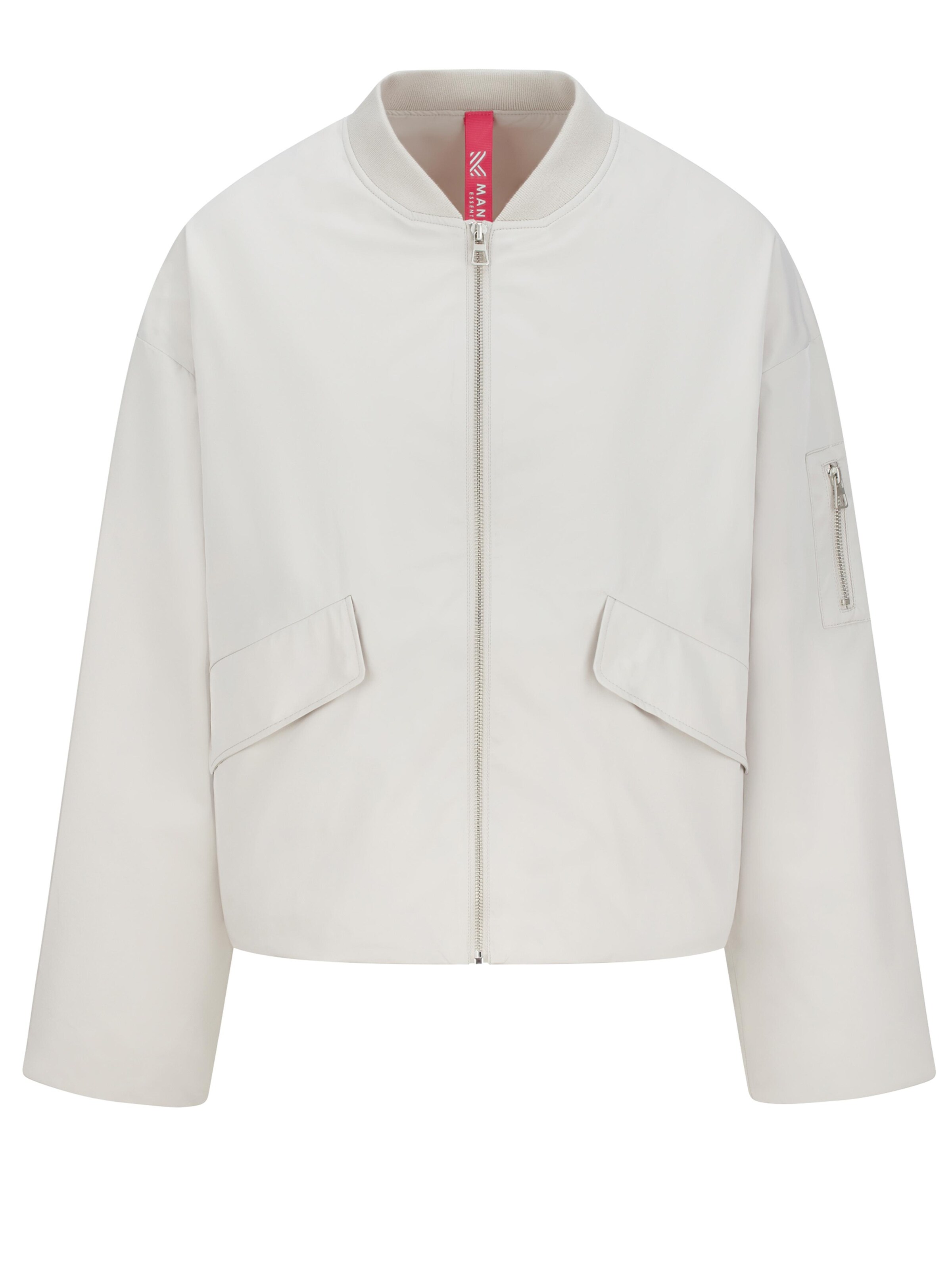 MANISA Between-Season Jacket 'Blouson' in Beige: front
