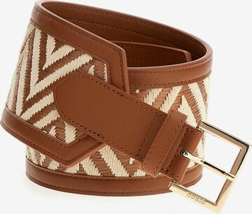 GUESS Belt in Brown: front