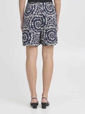 ICHI - Loosefit Pantalón 'IHAya' en azul