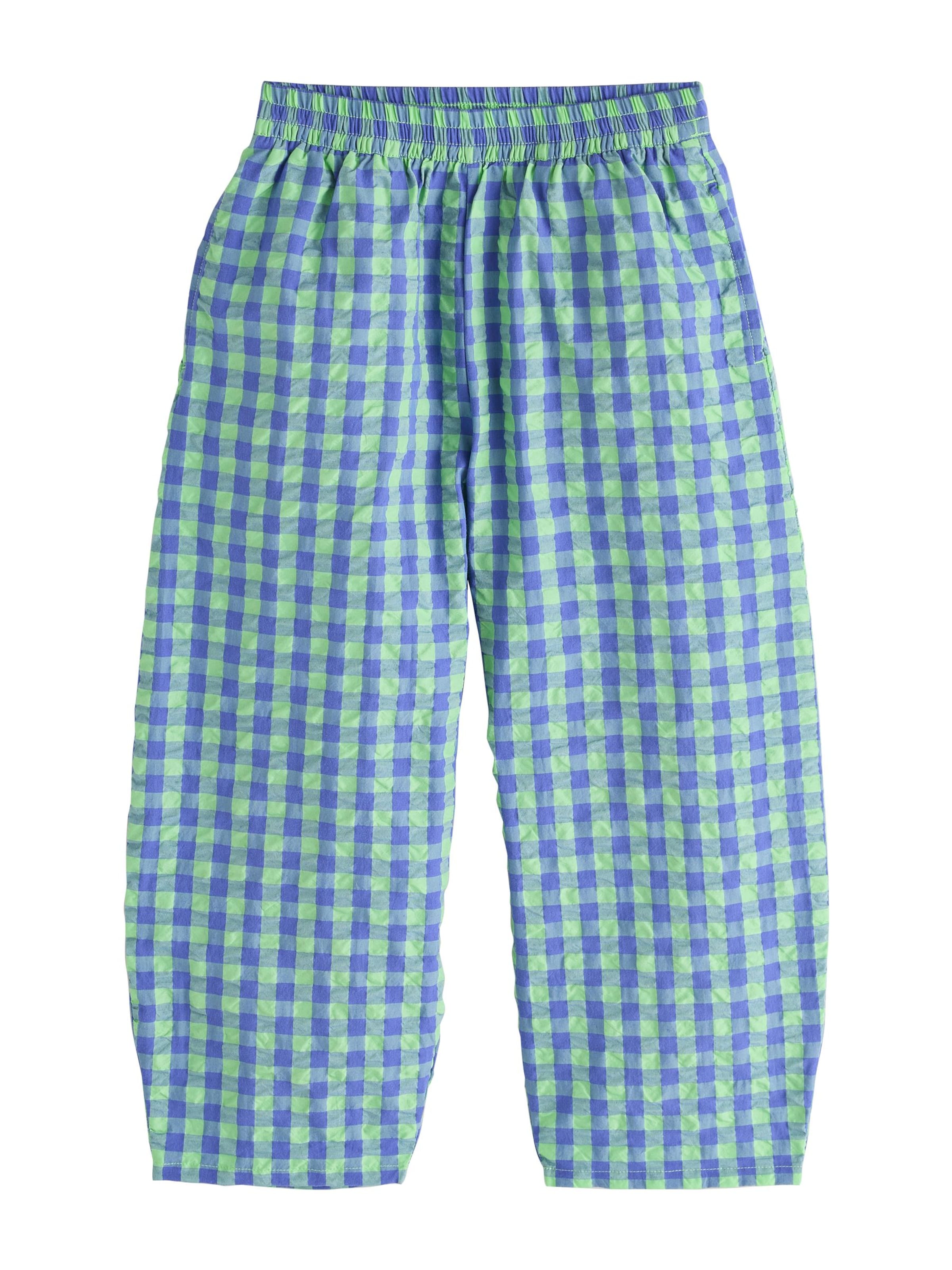 Barrel Pantalon Next en bleu : devant