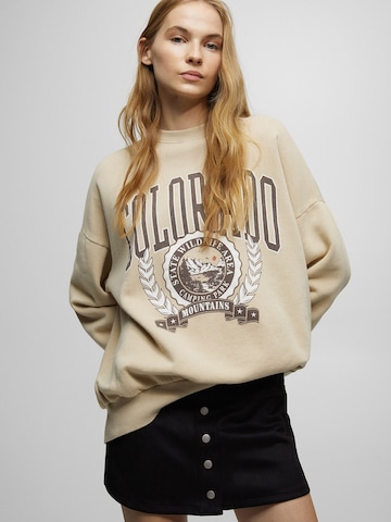 Pull&Bear Nederdel i sort: forside