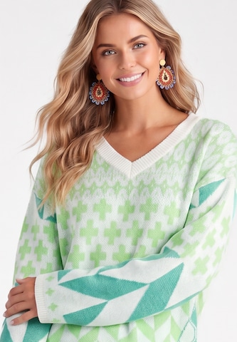 IZIA - Jersey en verde
