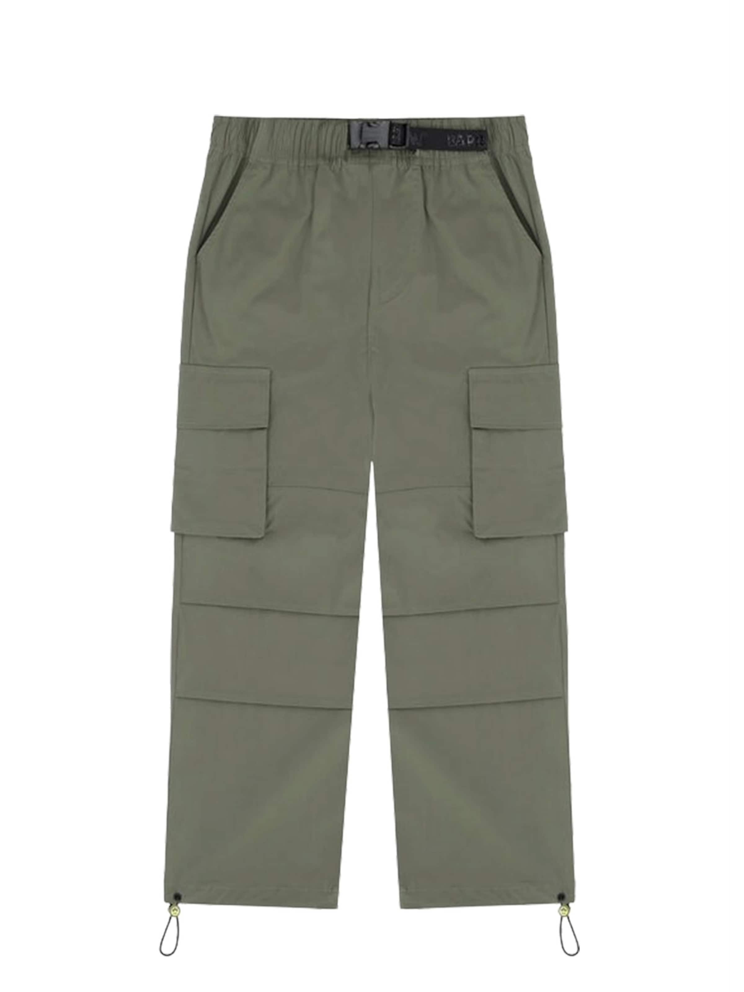 BARROW Regular Trousers 'Pantalone cargo verde per bambino' in Green: front