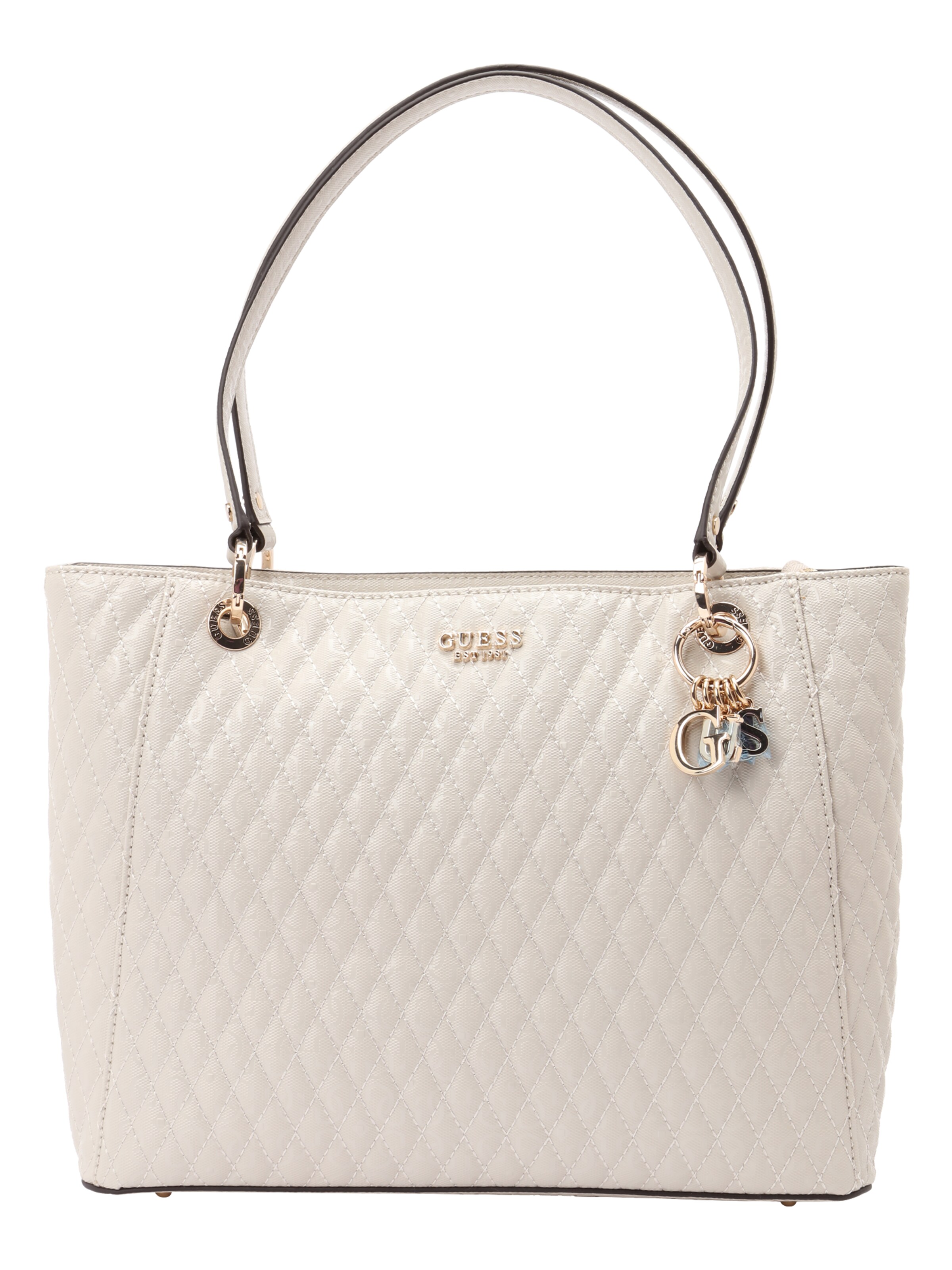 GUESS Shopper táska 'Betula' - bézs: elől