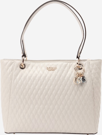 GUESS Shopper táska 'Betula' - bézs: elől
