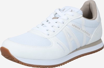 ARMANI EXCHANGE Sneakers low in Dark beige / White, Item view