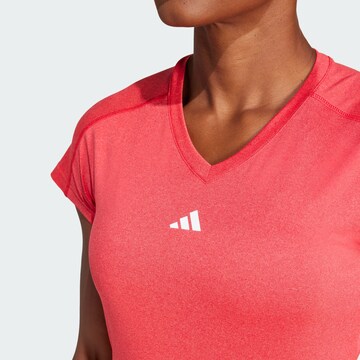 ADIDAS PERFORMANCE Functioneel shirt 'Train Essentials' in Rood