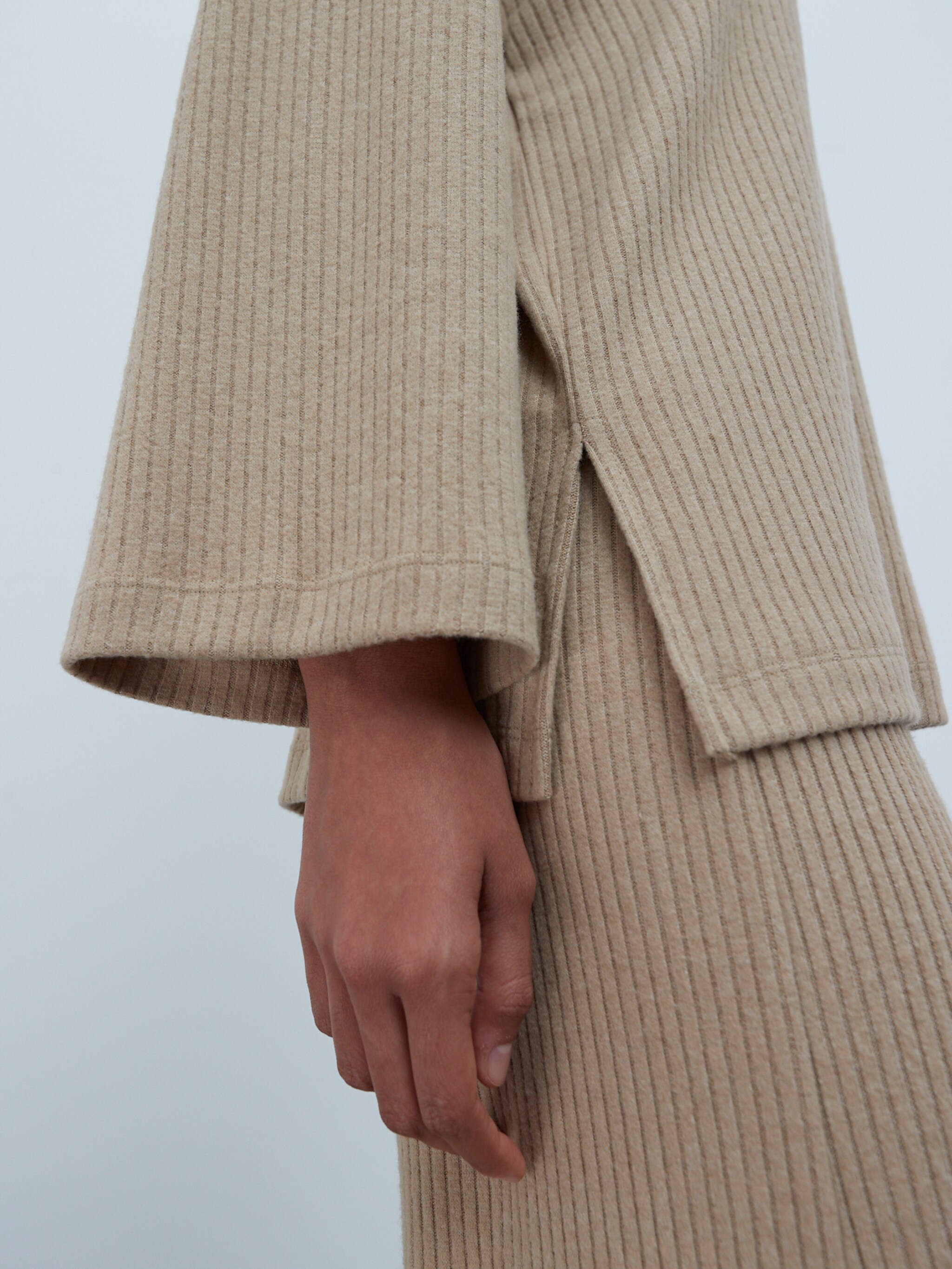 EDITED Producten Shirt 'Ilse' Beige gemêleerd