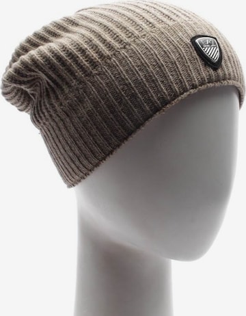 Emporio Armani Hat & Cap in M in Brown: front