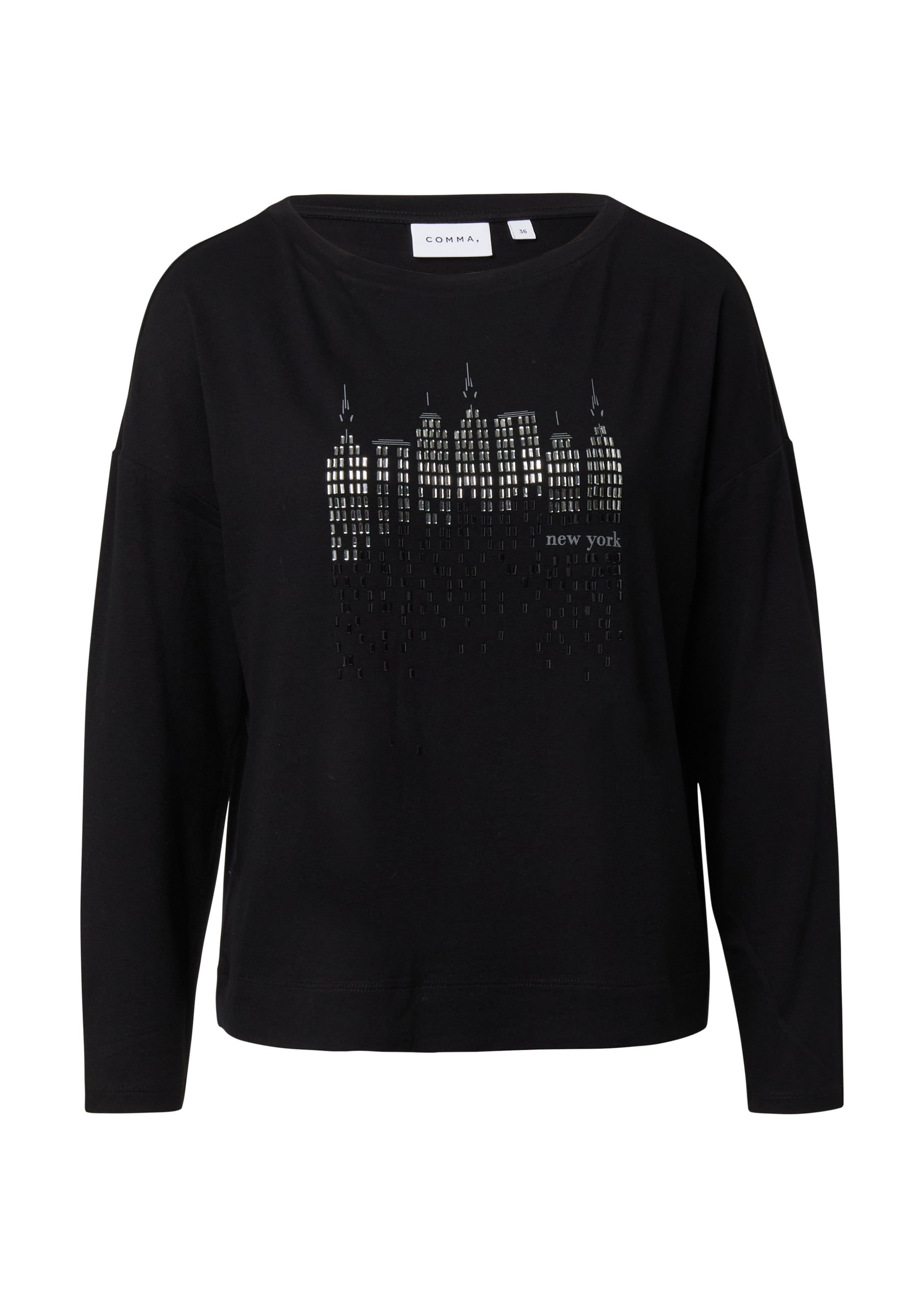 COMMAMajica - crna boja: prednji dio